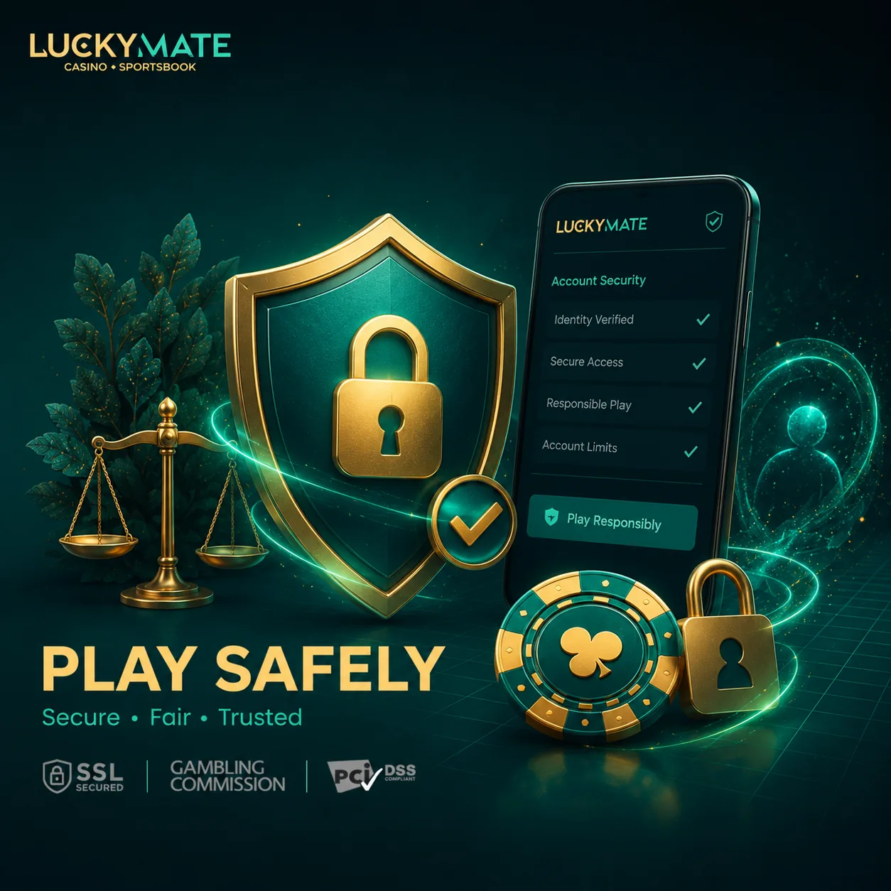 LuckyMate Australia safe payment options preview