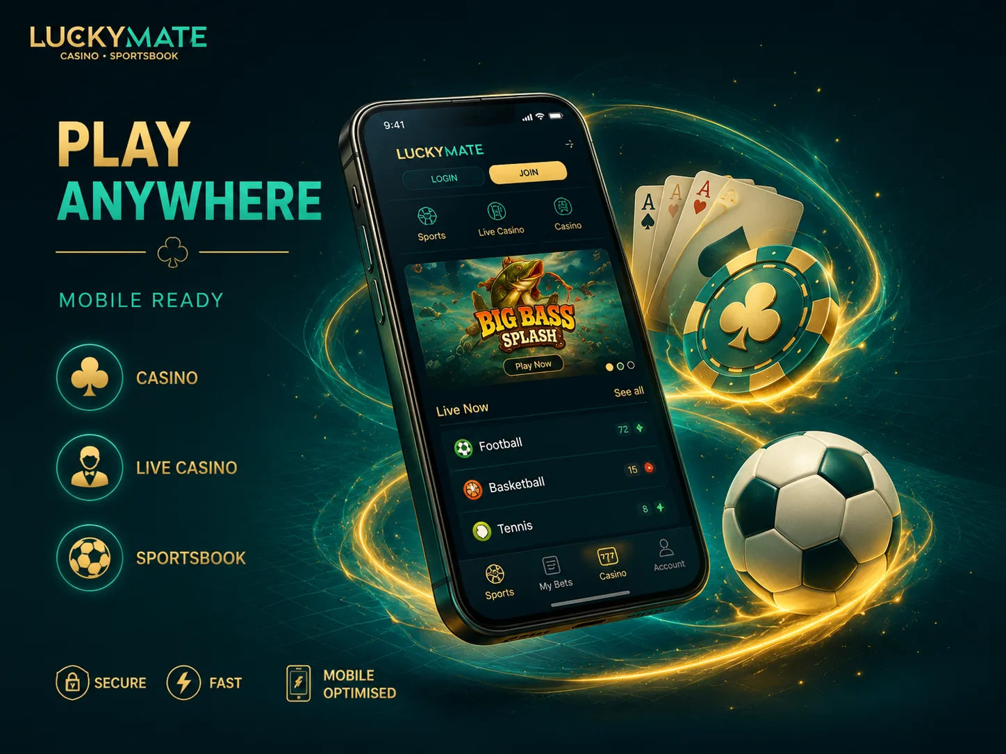LuckyMate Australia mobile play preview